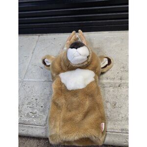 Daphne Driver Head Cover Buck Plush Stuffed Antlers Deer Golf Club Headcover